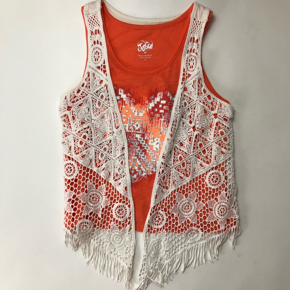 Justice tank & vest